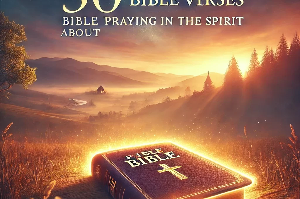 30 Powerful Bible Verses About Praying in the Spirit 2026
