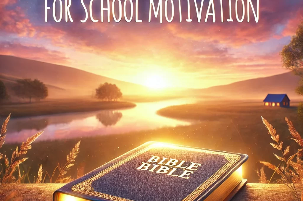 30 Powerful Bible Verses for School Motivation 2026