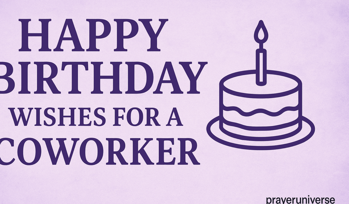 20+ Amazing Happy Birthday Wishes for a Coworker 2026