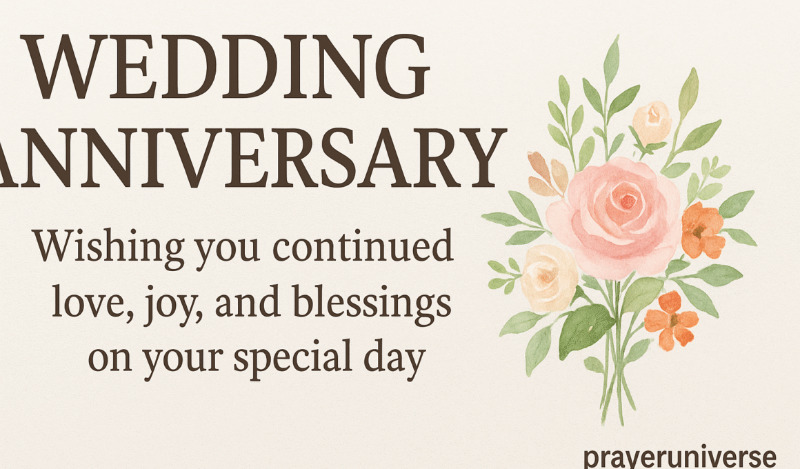 20+ Amazing Wedding Anniversary Wishes for Couple 2026